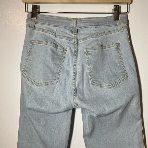 VERONICA BEARD Carolyn Baby Boot Cropped Jeans with Tux Side size 25 - Picture 8 of 9